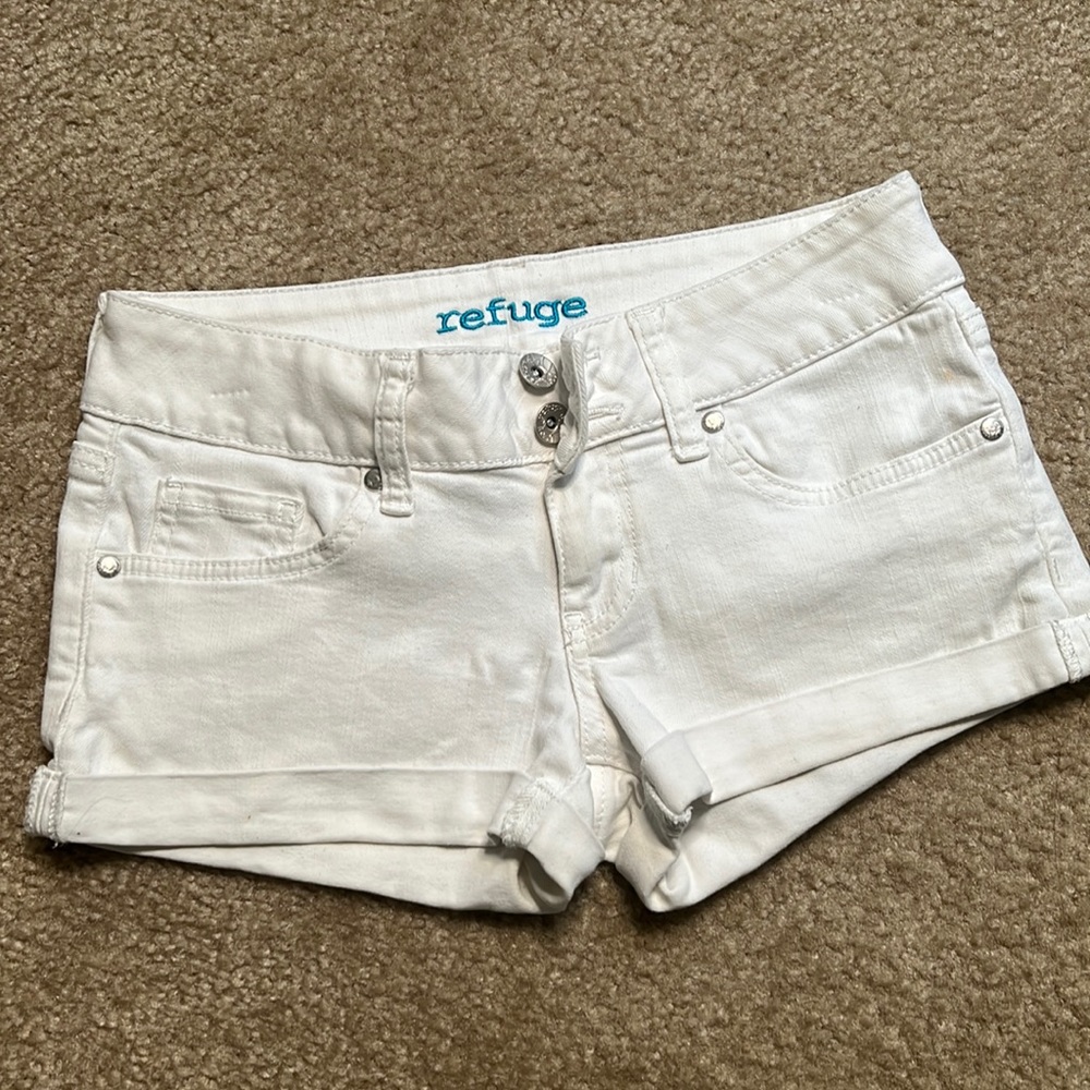 White shorts